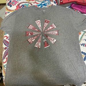 Arkansas Razorback short sleeve pennant T-Shirt